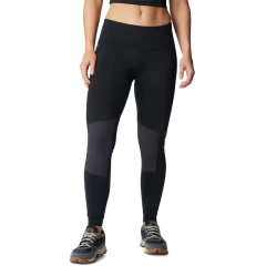 CALÇA FEMININA LEGGING HYBRID KNIT BOTTOM PRETO AL0635-010 COLUMBIA