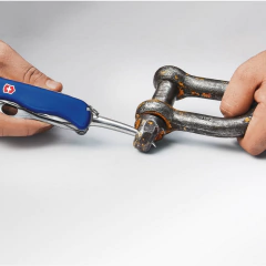 CANIVETE 12F SKIPPER PRO 111MM AZUL 0.8503.2MW VICTORINOX - Terratop Aventura