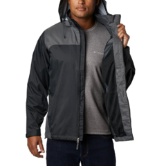 JAQUETA MASCULINA GLENNAKER LAKE RAIN CORTA VENTO PRETO RM2015-010 COLUMBIA - comprar online