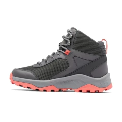 BOTA FEMININA IMPERMEÁVEL WATERPROF TRAILSTORM ASCEND MID CINZA E PINK BL1169-089 COLUMBIA - Terratop Aventura