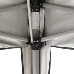 GAZEBO SANFONADO ALUMINIZADO COMPACTO PAXX 2.0 2X2M PRETO NAUTIKA na internet