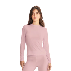 BLUSA FEMININA SEGUNDA PELE BÁSICA ROSA DELICATE 118102R ALMA