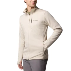 JAQUETA MASCULINA PARK VIEW FLEECE FULL ZIP SEM CAPUZ BEGE AO2205-279 COLUMBIA - comprar online