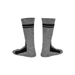 MEIA UNISSEX TRAIL CANO ALTO MESCLA E PRETO 000VST00 CURTLO na internet