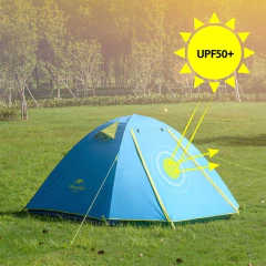 BARRACA PRO SERIES 3P UPF50+ ALUMINIO AZUL ESCURO NATUREHIKE - Terratop Aventura