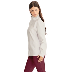 BLUSÃO FEMININO FLEECE 1/2 ZIP BEGE 118101BG ALMA - comprar online