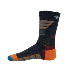 MEIA UNISSEX TÉRMICA LÃ MERINO OMNI HEAT HIKING CREW CINZA CHARCOAL RCL704SCPGY11PR COLUMBIA na internet