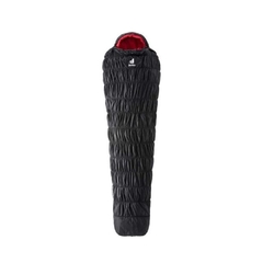 SACO DE DORMIR EXOSPHERE LARGE +5C-0C-15C PRETO E VERMELHO DEUTER - comprar online
