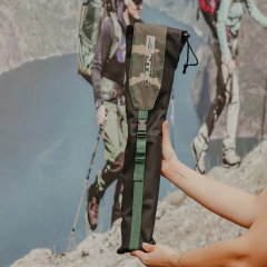 BANQUETA DOBRAVEL DE AÇO/POLIÉSTER STOOL CAMUFLADO NAUTIKA - Terratop Aventura