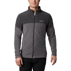 JAQUETA MASCULINA FLEECE BASIN TRAIL III FULL ZIP CINZA AO0560-023 COLUMBIA