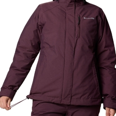 JAQUETA FEMININA INTERCHANGE V WHIRLIBIRD VIOLETA WK7396-607 COLUMBIA