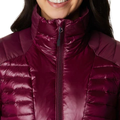 JAQUETA FEMININA LABYRINTH LOOP INFINITY SEM CAPUZ ROXO MARIONBERRY WK2022-616 COLUMBIA - Terratop Aventura