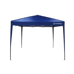GAZEBO SANFONADO ALUMINIZADO PRATIKO 3X3M AZUL GUEPARDO - comprar online