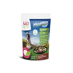 ALIMENTO LIOFILIZADO ARROZ COM CARNE DE PANELA MOUNTAIN FOOD 100G LIONUTRI