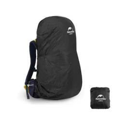 CAPA DE CHUVA PARA MOCHILA 55L A 75L OUTDOOR G PRETA NATUREHIKE - comprar online