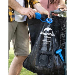 RESERVATÓRIO DE AGUA / DUCHA SOLAR OUTDOOR 20L PRETO NATUREHIKE - comprar online