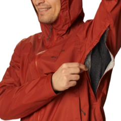 JAQUETA MASCULINA ANORAK EVAPOURATION CORTA VENTO VERMELHO WARP RM2023-849 COLUMBIA - loja online