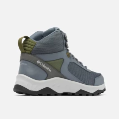 BOTA MASCULINA IMPERMEÁVEL WATERPROF TRAILSTORM ASCEND MID CINZA E VERDE BM1169-053 COLUMBIA na internet
