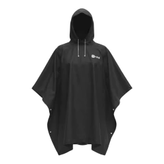 PONCHO IMPERMEÁVEL COMPACTO PRETO NAUTIKA