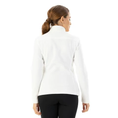 JAQUETA FEMININA FLEECE MINIMAL FULL ZIP SEM CAPUZ BRANCO 2075018110BR02 ALPEN na internet