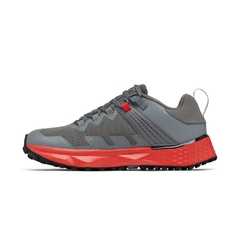 TÊNIS MASCULINO FACET 75 OUTDRY TI CINZA CLARO E VERMELHO BM8538-033 COLUMBIA - comprar online