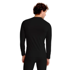 BLUSA MASCULINA SEGUNDA PELE BÁSICA PRETO 117104PR ALMA na internet