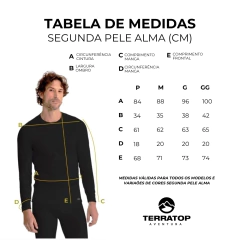BLUSA MASCULINA SEGUNDA PELE BÁSICA BRANCO 117103B ALMA - Terratop Aventura