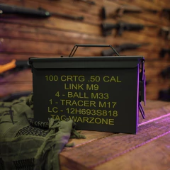CAIXA DE METAL AMMO BOX 50 NAUTIKA - Terratop Aventura
