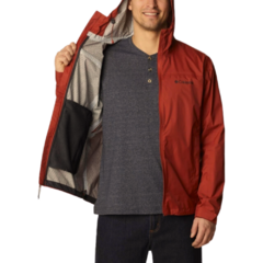JAQUETA MASCULINA ANORAK EVAPOURATION CORTA VENTO VERMELHO WARP RM2023-849 COLUMBIA - comprar online