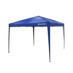 GAZEBO SANFONADO ALUMINIZADO PRATIKO 3X3M AZUL GUEPARDO