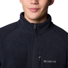 BLUSÃO MASCULINO FLEECE FAST TREK III HALF ZIP PRETO XM6410-013 COLUMBIA na internet