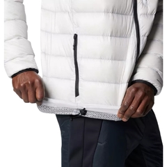 JAQUETA MASCULINA ARCTIC CREST TITANIUM DOWN COM CAPUZ CINZA CLARO WO8937-043 COLUMBIA