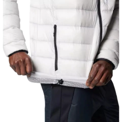 JAQUETA MASCULINA ARCTIC CREST TITANIUM DOWN COM CAPUZ CINZA CLARO WO8937-043 COLUMBIA