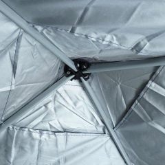 GAZEBO SANFONADO ALUMINIZADO COMPACTO PAXX 1,8X1,8M AZUL NAUTIKA na internet