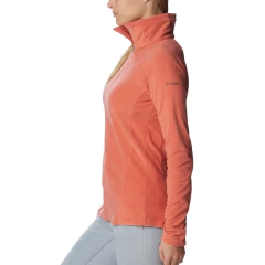 BLUSÃO FEMININO FLEECE GLACIAL™ IV 1/2 ZIP PESSEGO PEACH AK1131-852 COLUMBIA - comprar online