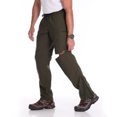 CALÇA MASCULINA CONVERSÍVEL BIO VERDE MUSGO CBM3-VD048 HARD