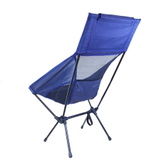 CADEIRA DOBRÁVEL DE AÇO/POLIÉSTER COMPACT AZUL NAUTIKA na internet