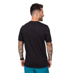 CAMISETA MASCULINA MANGA CURTA ALGODÃO GLEAM PRETO 207501113409001 ALPEN - comprar online