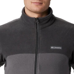 JAQUETA MASCULINA FLEECE BASIN TRAIL III FULL ZIP CINZA AO0560-023 COLUMBIA - Terratop Aventura