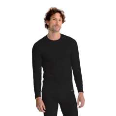 BLUSA MASCULINA SEGUNDA PELE BÁSICA PRETO 117104PR ALMA