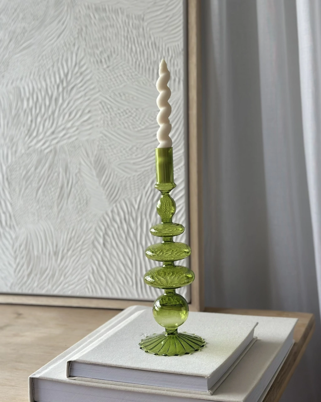 CANDELABRO MURANO OLIVA