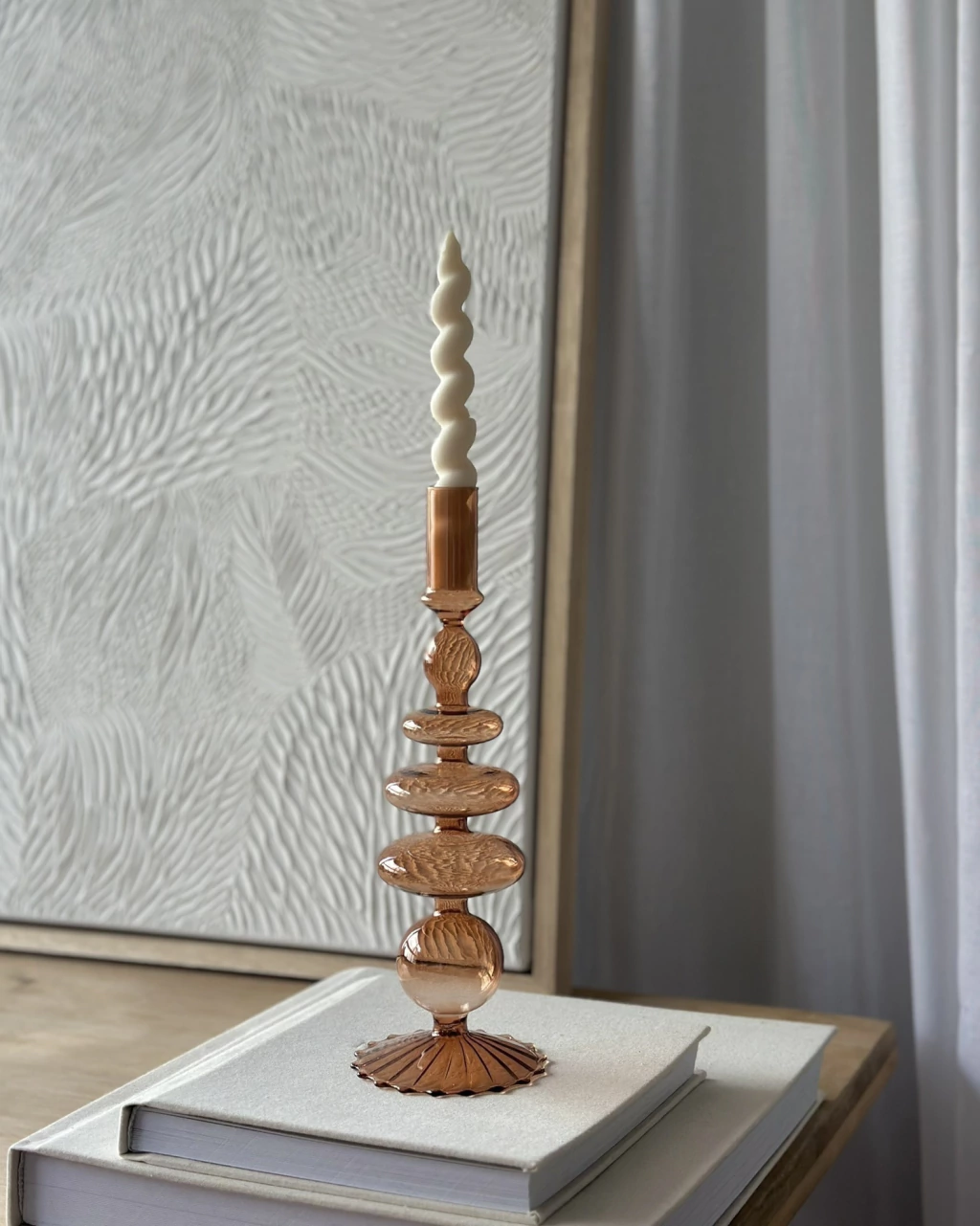 CANDELABRO MURANO MOCHA