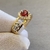Anel Odontologia Coração - Ouro amarelo 18k - Col. Tradicionais