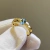 Anel LEX - Ciências Econômicas - Ouro amarelo 18k - Col. Tradicionais