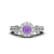 Anel Geografia - Prata 950 com Rhodium branco - Col. Imperial