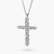 Colar Cruz cravejada Prata 925 - comprar online