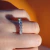 Meia aliança Rebeca - Prata com Rhodium branco - loja online
