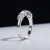 Meia aliança Rebeca - Prata com Rhodium branco na internet