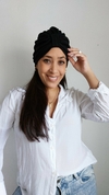 TURBANTE OASIS MORLEY NEGRO - comprar online