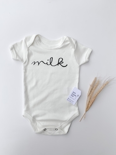 Body curto "Milk"
